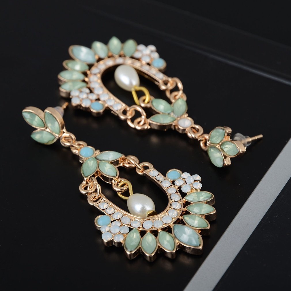 El Regalo Fashion Earrings for Girls & Women | Imitation Stones Earrings with Pearls for Girls & Women | Gift For Girls
