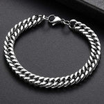 El Regalo 1 PC Stainless Steel Cuban Chain Bracelets Rakhi for Brother 1 PC Chain Bracelet Rakhi with shagun, Rakhi Message Card in Rakhi Gift Box for Bhai/Bhaiya/Bhatija (Option-3)