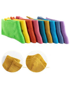 EL REGALO Pack Of 9 Patterned Calf-Length Socks
