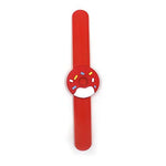 El Regalo 2 PCs Cute & Fun Kids Donut Rakhi - Silicone Donut Snap Clap Wristband Bracelet Rakhi for Brother/Sister/Niece/Nephew with Roli Chawal, Rakhi Card in Rakhi Gift Box (Option 3)