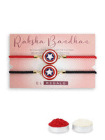 El Regalo 2PCs Super Hero Kids Rakhi set for Brothers- Avenger Adjustable Bracelet Rakhi Set for Bhai with Roli Chawal in Rakhi Gift Box
