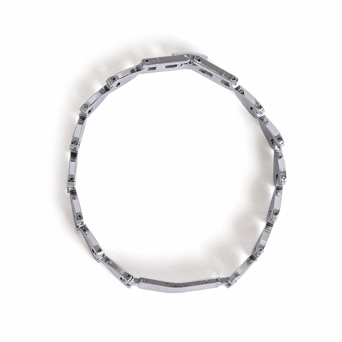 El Regalo 1 PC Designer Stainless Steel Bracelets Rakhi for Brother | 1 PC Anti Tarnish Chain Rakhi with Roli- Chanwal, Message Card in Rakhi Gift Box for Bhai/Bhaiya (Option-5)
