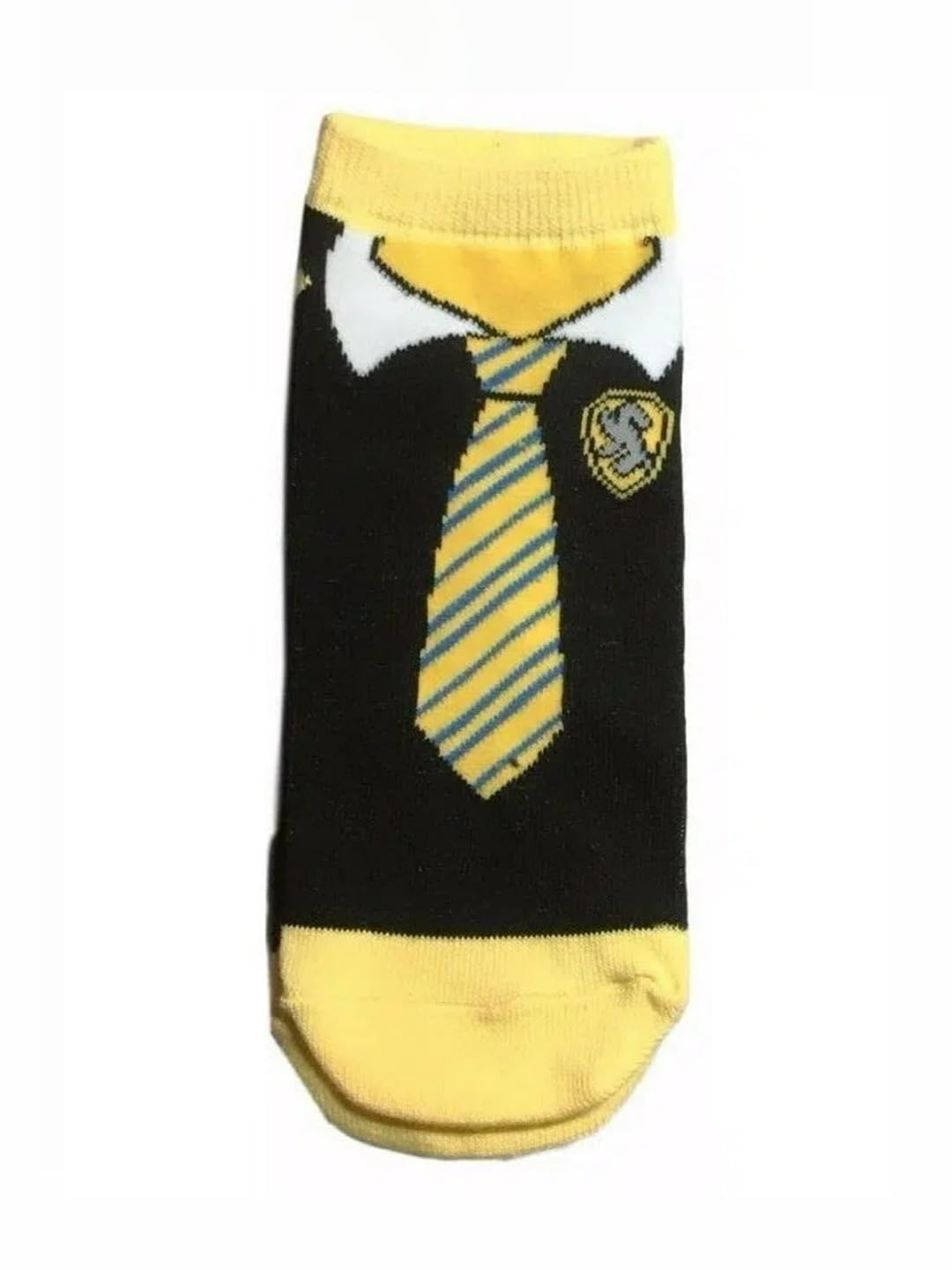 EL REGALO Unisex Kids Yellow Socks