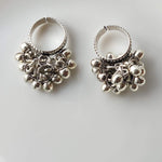 El Regalo Ghungroo Toe Rings for Women | Beautiful Oxidized German Silver Toe Rings Set (1 Pair)