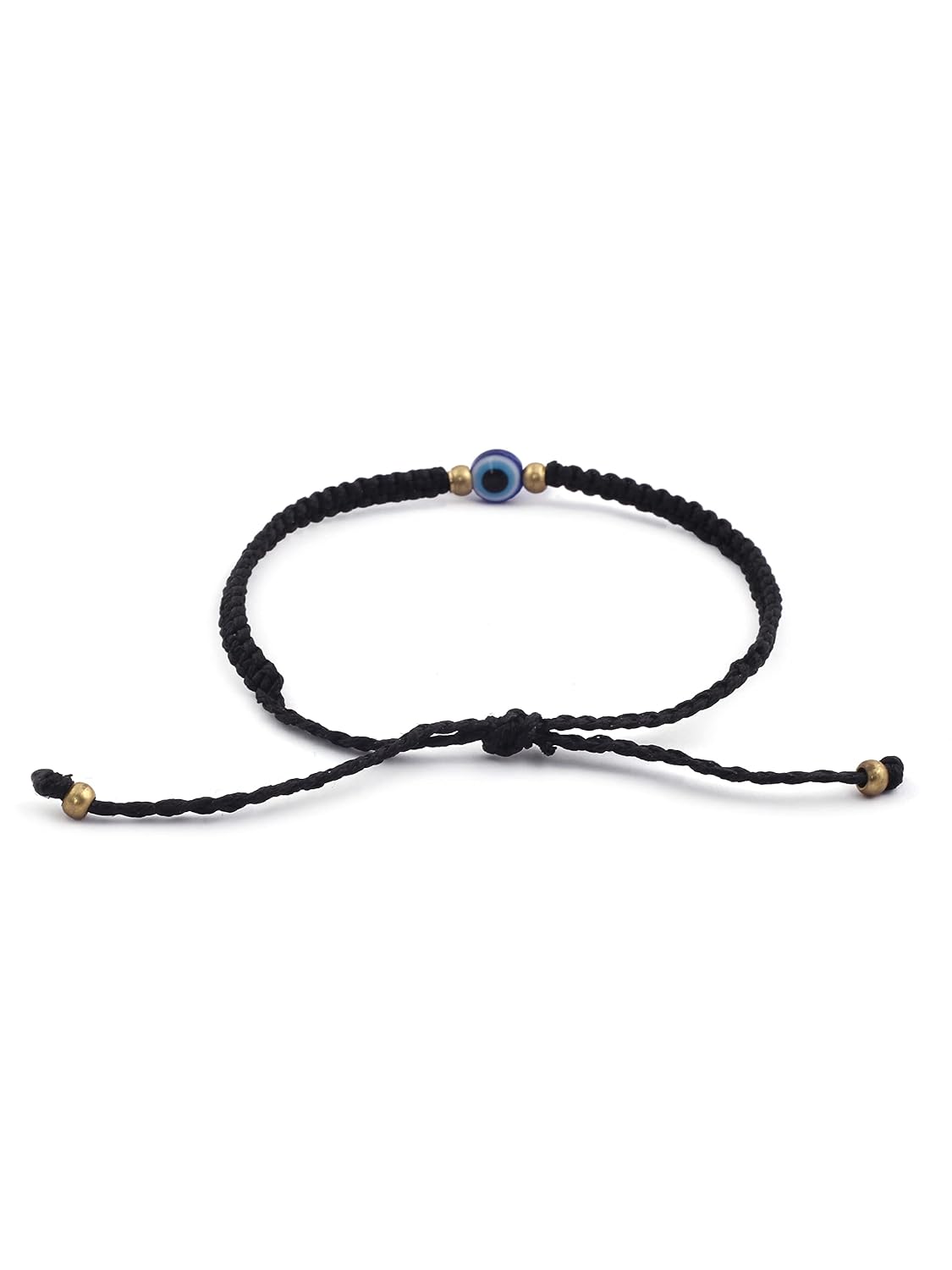 El Regalo Evil Eye Unisex Bracelet for Men & Women | Macrame Bracelet Braided with Lucky Eye to Ward Off Buri Nazar (Pattern-2)