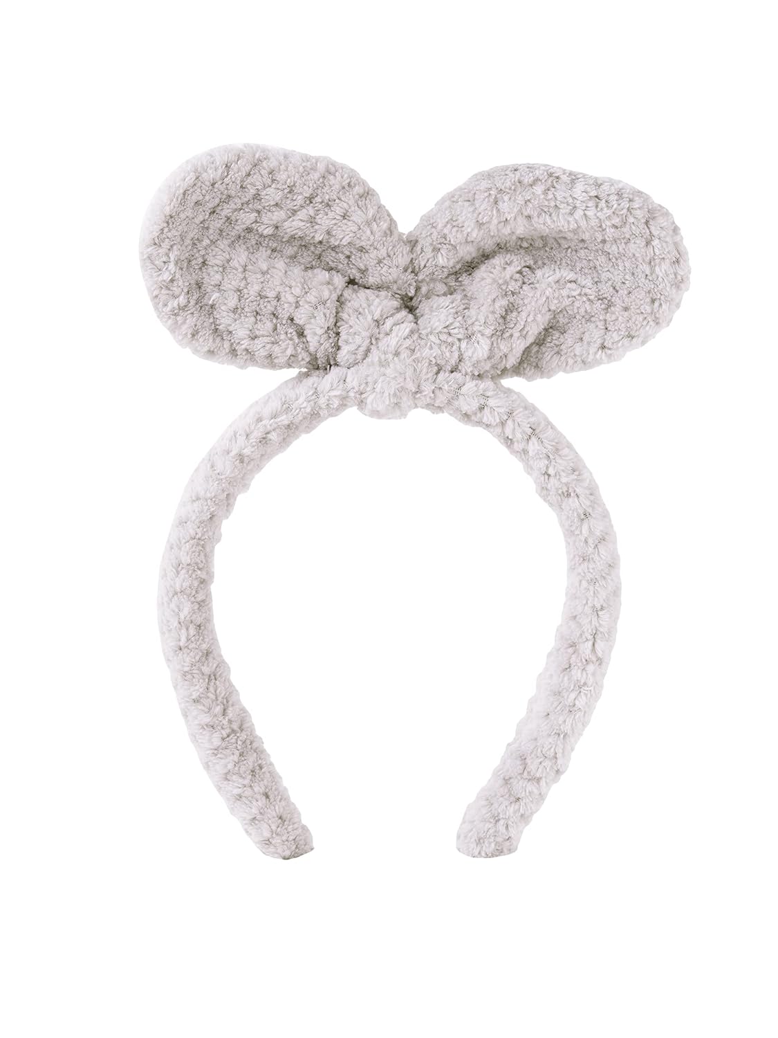 El Regalo 2 pcs Hairbands for kids Bow Headband Hair Accessories for Girls (Pink & Gray)