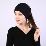 El Regalo 1 PC Knitted Warm Winter Woolen Unisex Headband for Women/Girls/Men/Boys | Cold Weather Ear Muff Hair Accessories Head Wrap | Winter Ear Warmer Headband (Pink)
