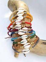 El Regalo Womens Rakhi Set for Bhaiya & Bhabhi Natural Cowrie Rakhi Set for Brother & Sister-in-Law Charm (Black & White)