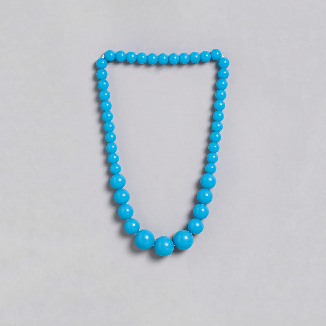 El Regalo 3 PCs Kids Girls Necklaces Jewelry Set- Girls Beaded Princess Necklaces- Pink, Blue, Sea Green