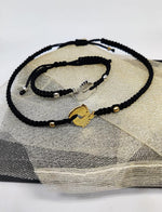 El Regalo Stainless Steel Adjustable Nazar Battu Anklets For Girl (black, Silver & Gold)