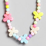 El Regalo 4 PCs Kids Beads Jewelry Combo Sets - Kids Beads 2 Necklace & 2 Bracelets Jewelry Sets for Girls & Toddlers (Option-2)