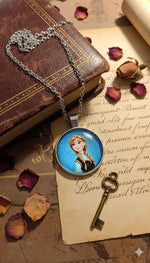 El Regalo Enchanted Tales Princess Pendant Necklace for Girls & Toddlers - Magical Character Jewelry for Birthdays, Parties & Gifting (Style-19)