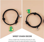 El Regalo 2PCs Cute Kids Dinosaur Magnetic Heart Rakhi Combo Sets- Fancy Rakhi for Brother/Sister/Niece or Nephew with Roli Chwal, Rakhi Message Card in Rakhi Box for Babies/Toddlers/Kids