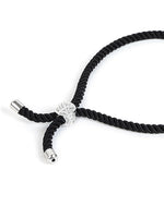 El Regalo Name Initials Evil Eye Bracelet Rakhi for Brother- Name Letter CZ Rakhi with Roli Chawal, Message Card in Rakshabandhan Box for Bhai (Black-T)