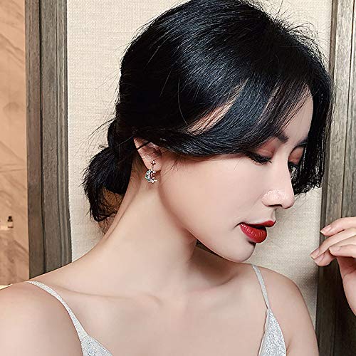 El Regalo 1 Pair Unicorn Fashion Earring for Girls/Kids/Women- Unicorns Enamel Crystal Dangle Earrings for Kids/Girls/Teens & Women (Style-1)