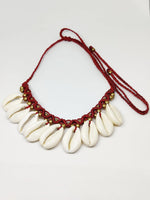 El Regalo Womens Rakhi Set for Bhaiya & Bhabhi Natural Cowrie Rakhi Set for Brother & Sister-in-Law Charm (Red & White)