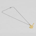El Regalo 1PC Guitar Pendant Necklace-Stainless Steel Rock Electric Guitar Unisex Pendant Necklace for Girls/Boys/Men/Women- Hip Hop Music Necklace Jewellry for Music Lovers (Golden)