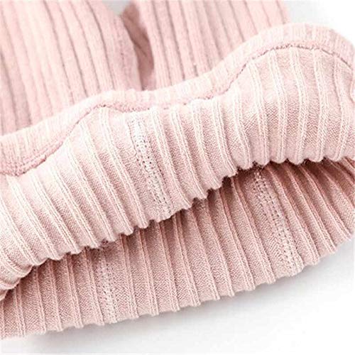El Regalo 1 Pair Girls Combed Cotton Bow Tights Pantyhose Leggings Stocking Pants | Party Bow Socks Stockings for Girls (Pink)