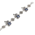 El Regalo 1PC Evil Eye Unisex Bracelet for Girls/Boys/Men/Women- Evil Eye Chain Bracelets (Elephant Evil Eye)