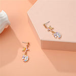 El Regalo 1 Pair Unicorn Fashion Earring for Girls/Kids/Women- Unicorns Enamel Crystal Dangle Earrings for Kids/Girls/Teens & Women (Style-3)