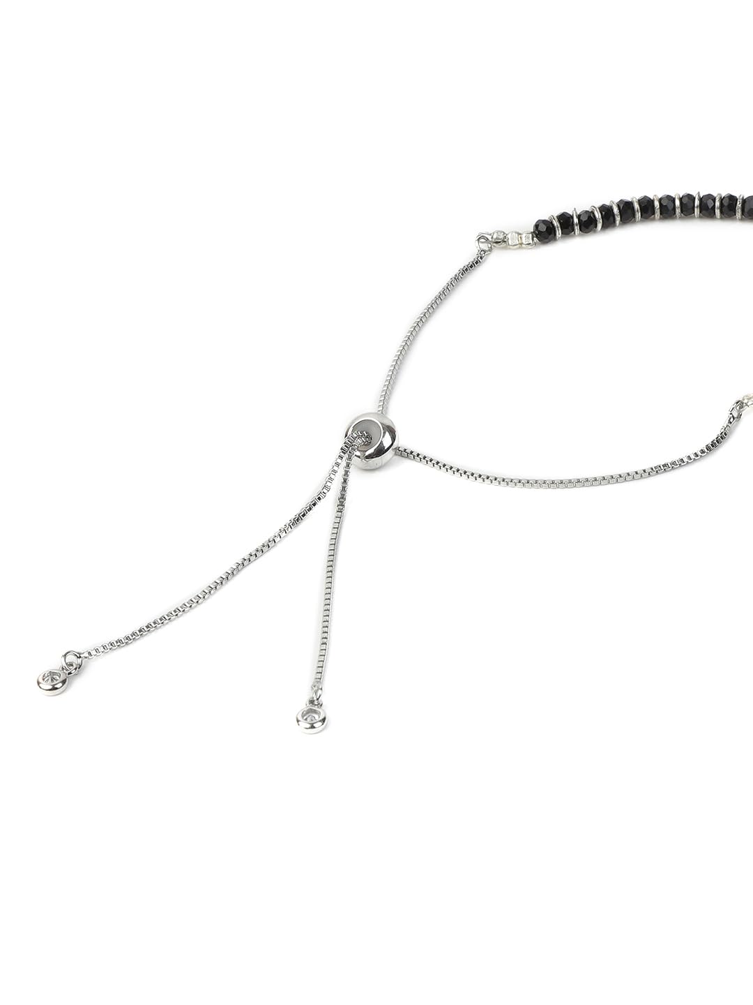 El Regalo Cute & Fancy Baby Evil Eye Nazaria Bracelet Rakhi with Roli Chawal, Rakhi Message Card in Rakhi Gift Box - Kids Evil Eye Adjustable Chain Rakhi (Rainbow Evil Eye Nazaria Rakhi)