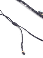El Regalo Evil Eye Choker Necklace - Handwoven Bohemian Contemporary Evil Eye Macrame Adjustable Choker Necklace for Teen Girls & Women (Evil Eye Choker-3)
