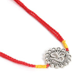 El Regalo OM Ganesha Rakhi for Brother/Bhai/Bhaiya- Auspicious OM/Aum, Swatik, Ganesha Rakhi with Shagun, Rakhi Message Card in Rakhi Gift Box (OM Rakhi)