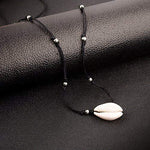 El Regalo 2 PCs Anklets for Women Girls - Adjustable Boho Turtle Cowrie Shell Ankle Bracelets Foot Jewelry Set