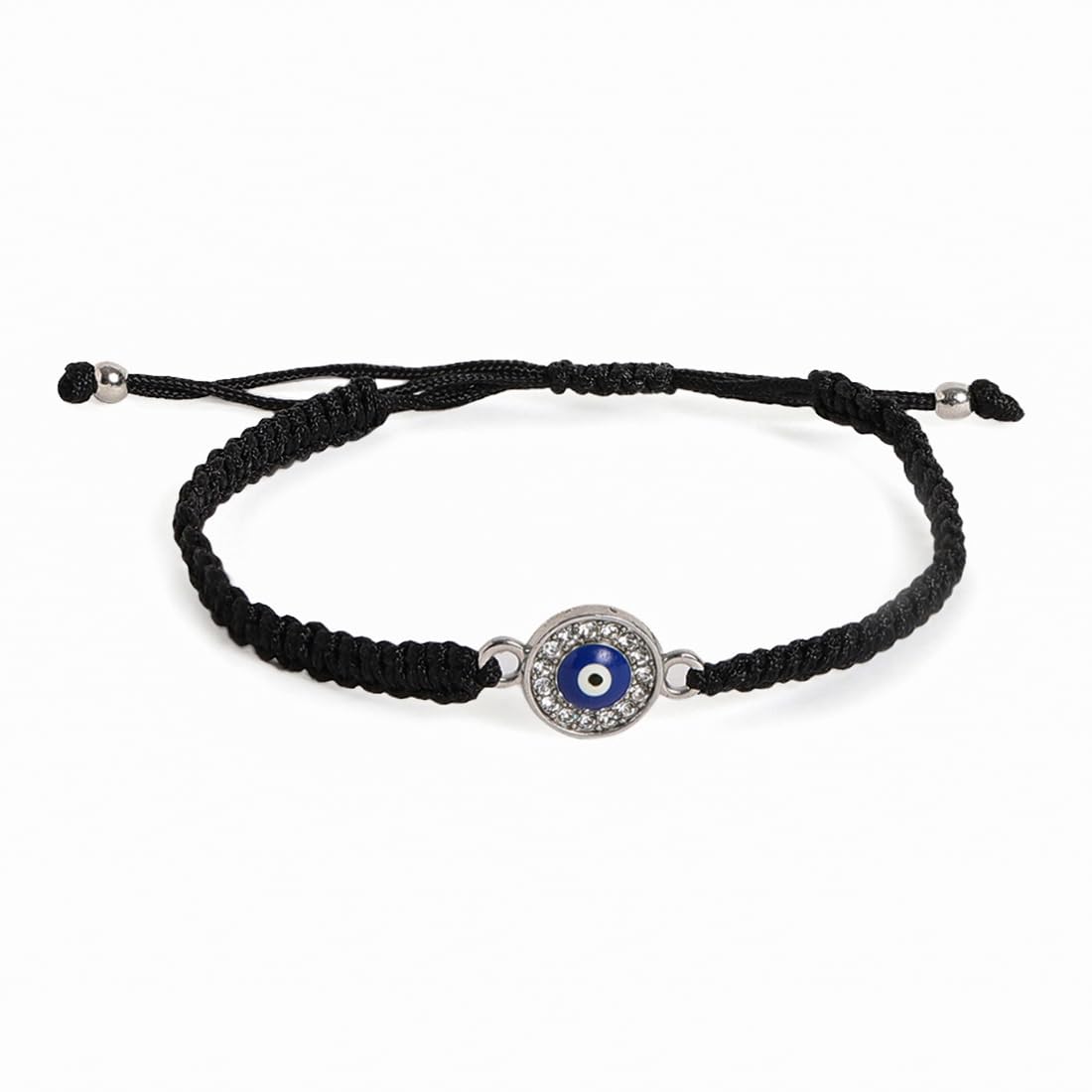 El Regalo 2PCs Evil Eye Rakhi Combo Set for Bhai-Bhabhi or Bhai-Bhatija/Bhatiji- 2 Evil Eye Rakhis with Roli Chanwal, Rakhi Card in Rakhi Gift Box (Option-10)
