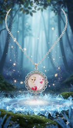 El Regalo Enchanted Tales Princess Pendant Necklace for Girls & Toddlers - Magical Character Jewelry for Birthdays, Parties & Gifting (Style-3)