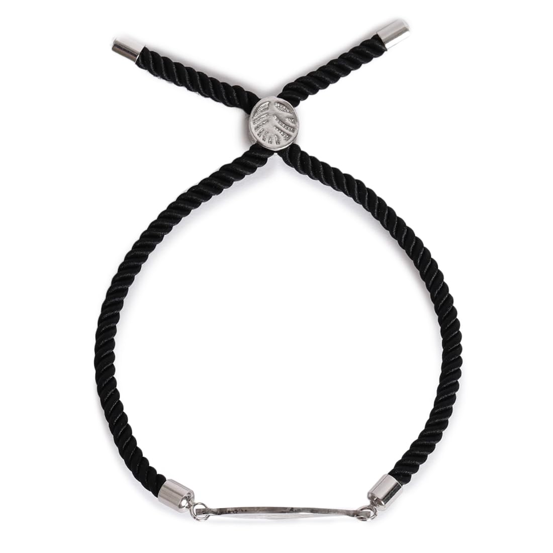 El Regalo 1PC Evil Eye Stainless Steel Rakhi for Bhaiya/Bhai/Brother- Anti Tarnish/NO Rust/Waterproof Rakhi with Roli Chawal, Message Card in Rakhi Gift Box (Silver Evil Eye)