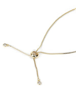 El Regalo CZ Red & Yellow Evil Eye Adjustable Bracelet for Girls & Women- Cubic Zirconia Evil Eye Statement Bracelet