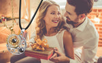 El Regalo BF Magnetic Sun Moon Matching Couple Necklace Set- Best Friend 2 PCs Necklaces Set for Besties/Best Friends/Couples (Golden Silver) For Unisex Adult