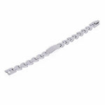 El Regalo 1 PC Designer Stainless Steel Bracelets Rakhi for Brother | 1 PC Anti Tarnish Chain Rakhi with Roli- Chanwal, Message Card in Rakhi Gift Box for Bhai/Bhaiya (Option-5)