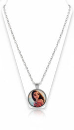 El Regalo Enchanted Tales Princess Pendant Necklace for Girls & Toddlers - Magical Character Jewelry for Birthdays, Parties & Gifting (Style-8)