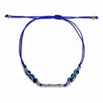 El Regalo 1PC Evil Eye Rakhi for Bhai/Bhabhi/Bhai/Bhatija/Bhatiji- Fancy Evil Eye Rakhi with Roli Chanwal, Rakhi Card in Rakhi Gift Box (Option-7)