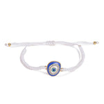 El Regalo 2 PCs Evil Eye Hamsa Hand Couple Rakhi Set for Bhaiya & Bhabhi- Bhaiya Bhabhi Rakhi Combo with Roli Chawal, Rakhi Message Card in Rakhi Gift Box (Option-1)