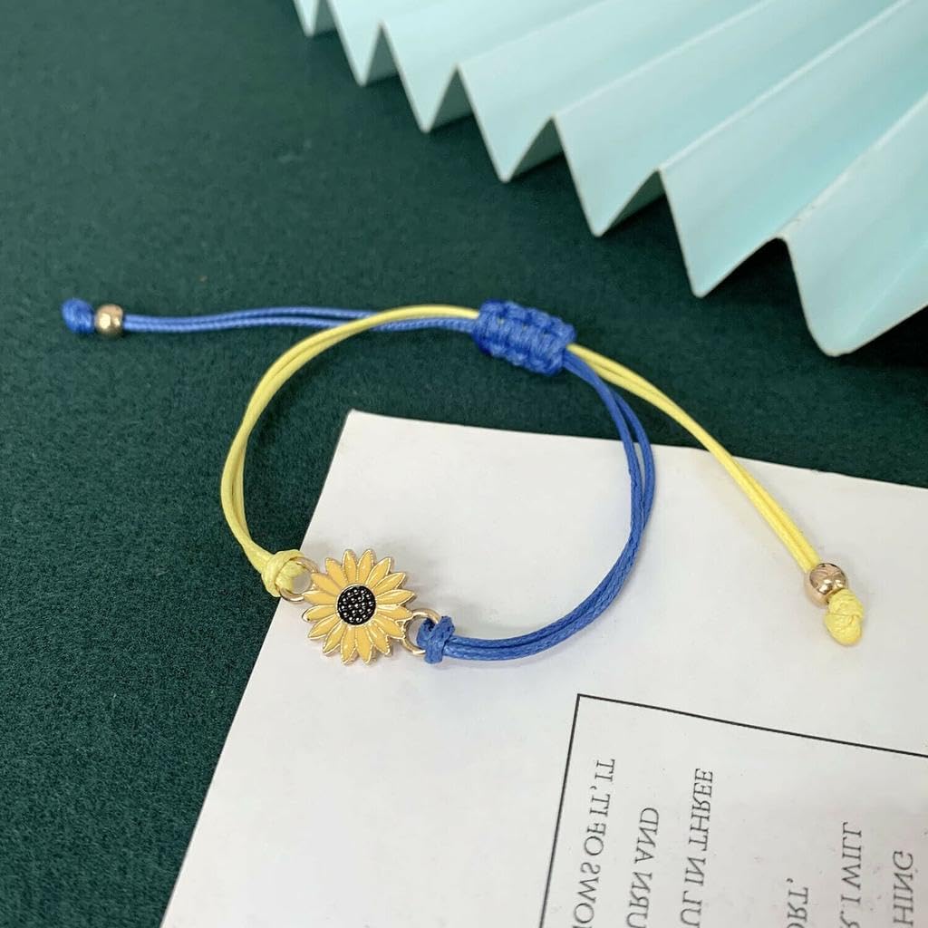El Regalo 1PC Minimalist Sunflower Rakhi for Bhai/Brother/Niece/Nephew - Designer Rakhi with Roli-Chawal Shagun Pack, Rakhi Message Card in Rakhi Gift Box