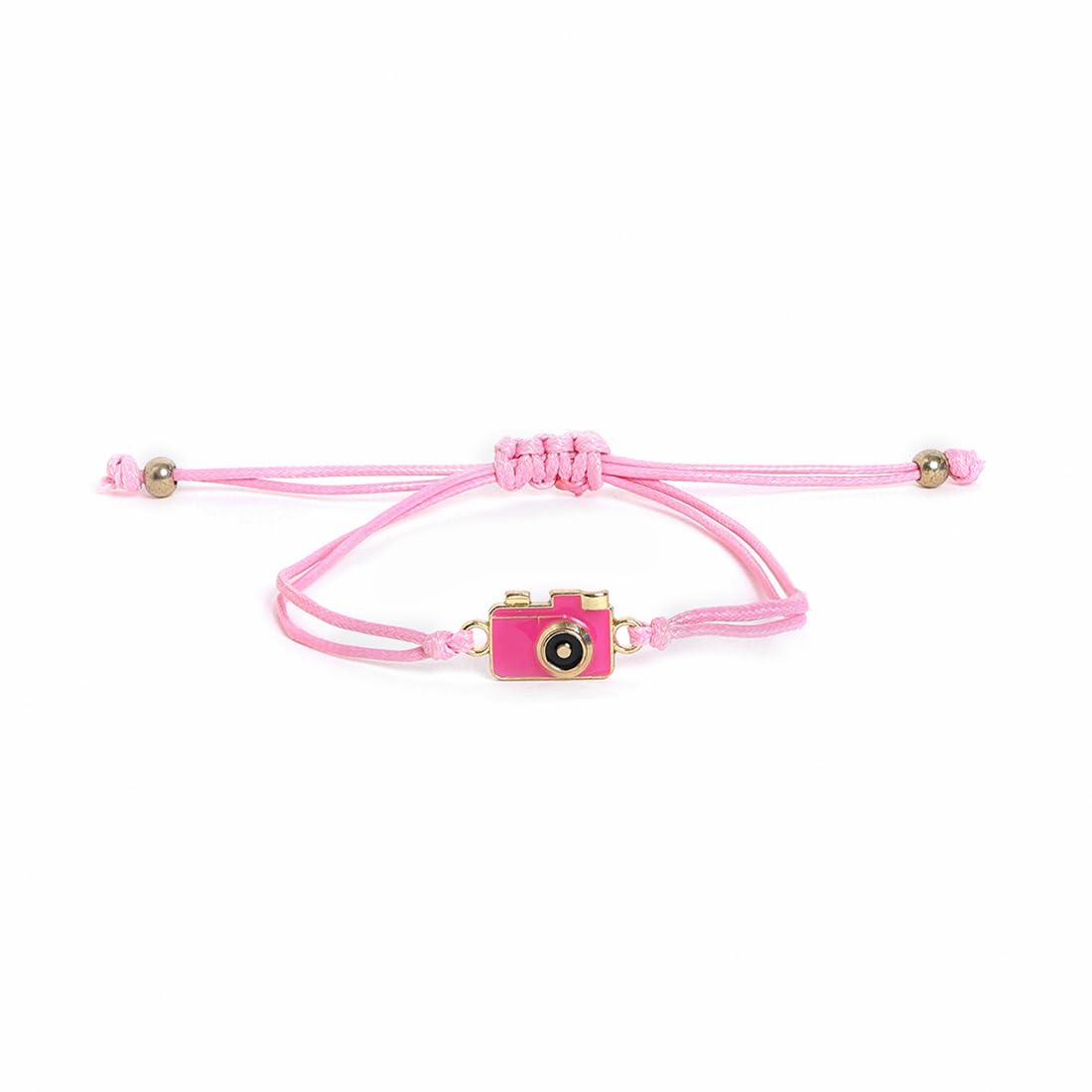 El Regalo 2PCs Cute Kids Bracelet Rakhi Combo Sets- Fancy Kids Rakhi for Brother/Sister with Roli Chwal, Rakhi Message Card in Rakhi Box for Babies/Toddlers/Kids (Camera & Heart Goggle Rakhi)