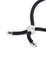 El Regalo Name Initials Evil Eye Bracelet Rakhi for Brother- Name Letter CZ Rakhi with Roli Chawal, Message Card in Rakshabandhan Box for Bhai (Black- B)