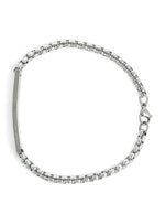 El Regalo 1 PC Stainless Steel OM Bracelets for Boys/Men - Statement Cuban Chain Bracelets for Men/Boys (OM Style- 3)