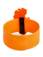 El Regalo 2 PCs Dinosaurs Snap Wrist Slap Bands | Silicone Dinosaurs Wristband Kids Party Favors Slap Bands for Kids (Option -3)