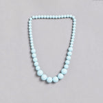 El Regalo 3 PCs Kids Girls Necklaces Jewelry Set- Girls Beaded Princess Necklaces- Pink, Blue, Sea Green