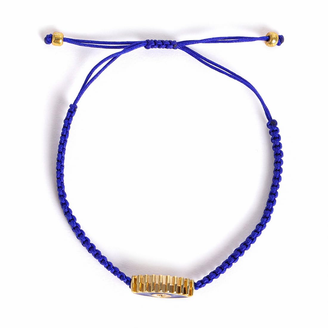 El Regalo 1 PC Evil Eye Nazaria Rakhi for Brother- Rakhi Gift Box with 1 PC Rakhi, Shagun Pack & Rakhi Message Card in Gift Box - Rakhi for Bhai/Bhabhi/Bhatija/Bhatiji (Blue Evil Eye Rakhi)