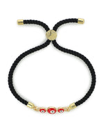 El Regalo 1PC Evil Eye Rakhi for Brother with Roli Chawal & Rakhi Message Card - Minimalist rakhi for Brother/Sister-in-Law/Niece or Nephew (Style-5)