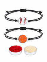 El Regalo Quirky 2PC Sports Rakhi for Kids | 2 Sport Balls Rakhis Combo Set for Brother/Niece/Nephew- Rakhi for Sports Lovers Bhai with Roli-Chawal, Message Card in Rakhi Gift Box (Option-1)