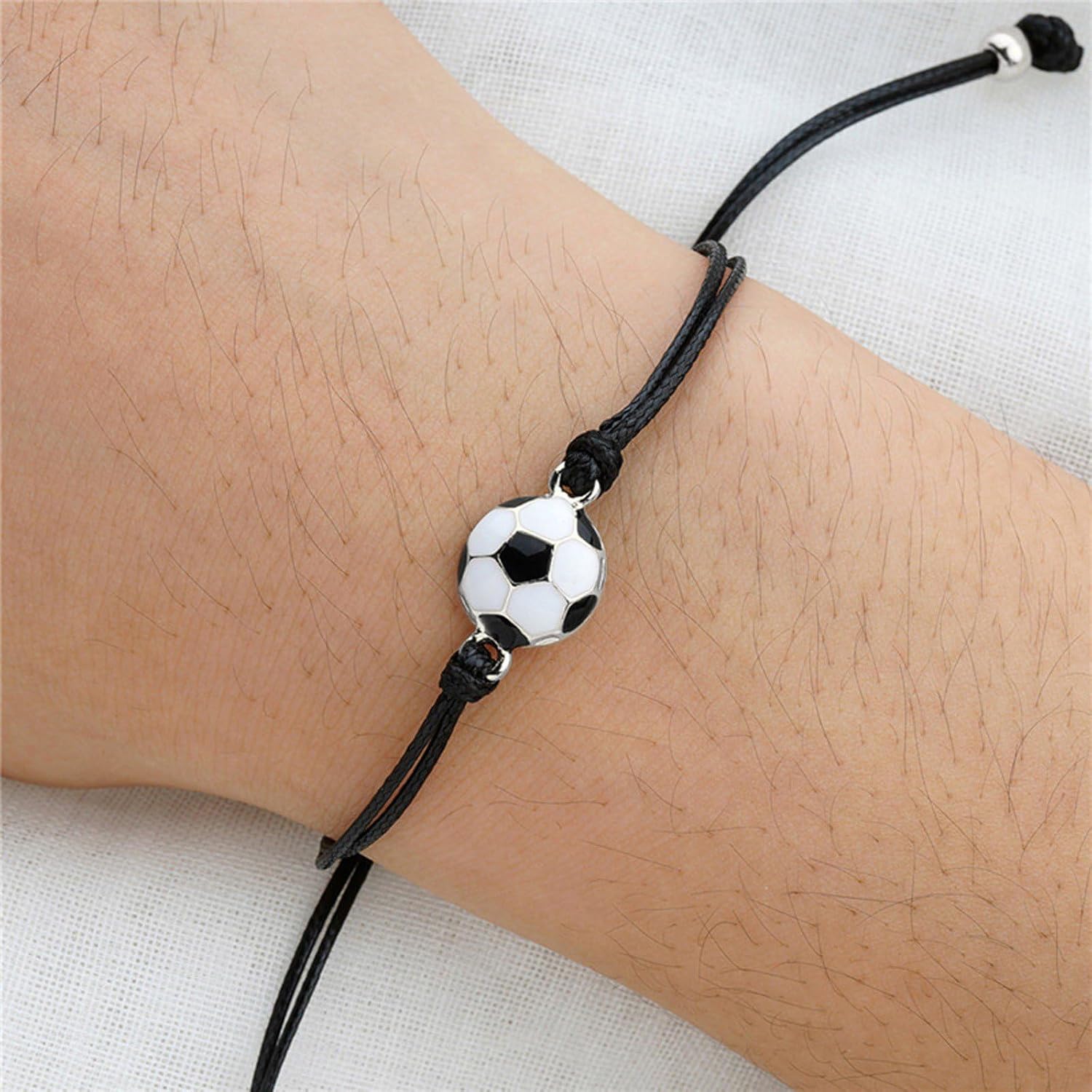 El Regalo 1PC Rakhi for Kids | Sports Ball Bracelet Rakhi for Brother- Rakhi for Sports Lover Brother with Roli-Chawal, Message Card in Rakhi Gift Box for Kids/Teens/Adults (Option-4)