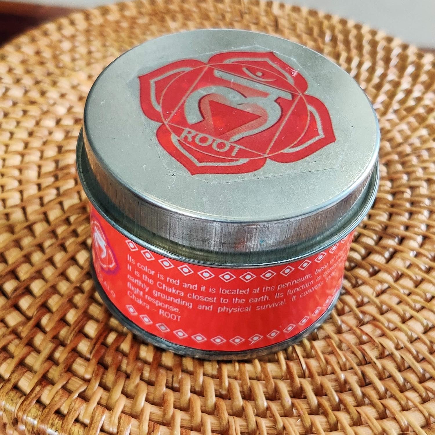 El Regalo Root Chakra Candles, Muladhara Chakra Aromatherapy Candles/Meditation Candles | Fragrances: Patchouli
