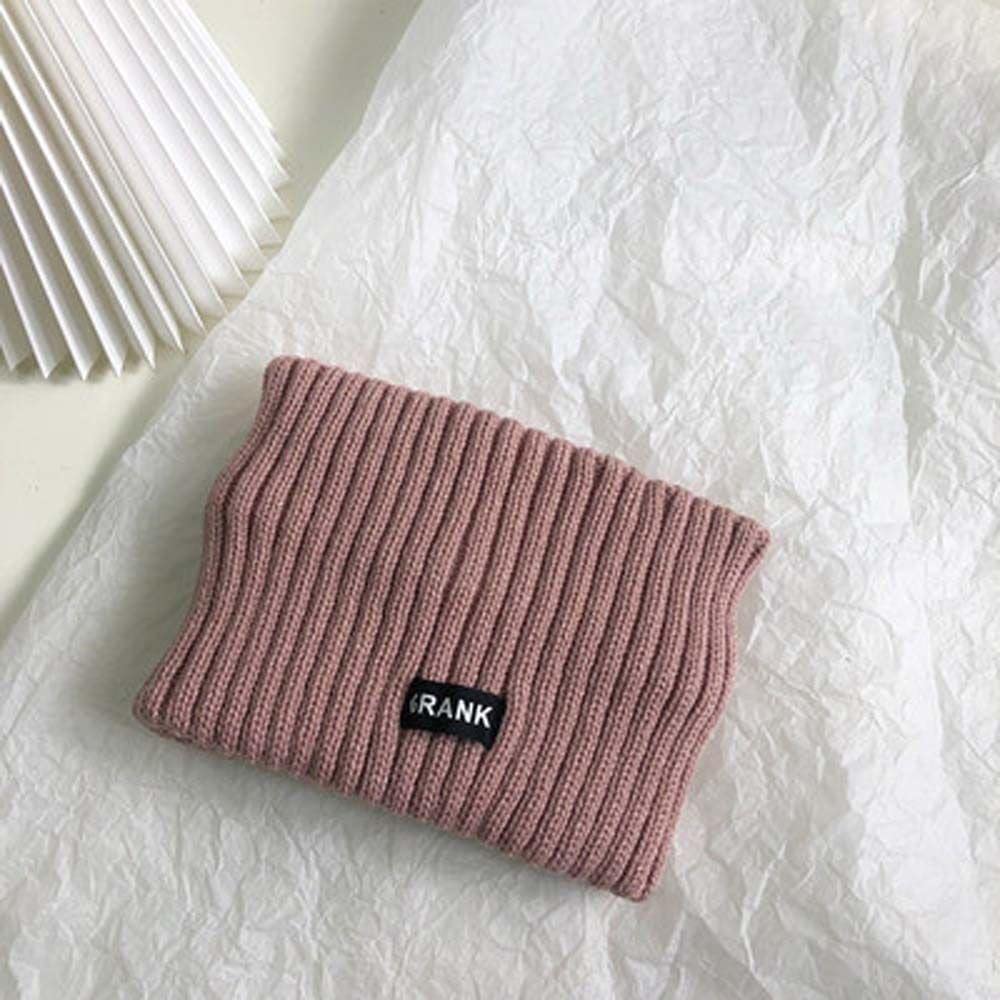 El Regalo 1 PC Winter Warm Knitted Wool Ear Warmer Headbands for Girls, Boys, Men & Women - Winter Warm Headbands for Adult Men, Women, Teens, Girls, Boys (Pink)