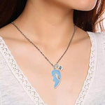 El Regalo Best Friend Heart Necklace | BFF Unicorn Jewelry Girls Necklace Friendship Birthday Friends Sisters Gifts